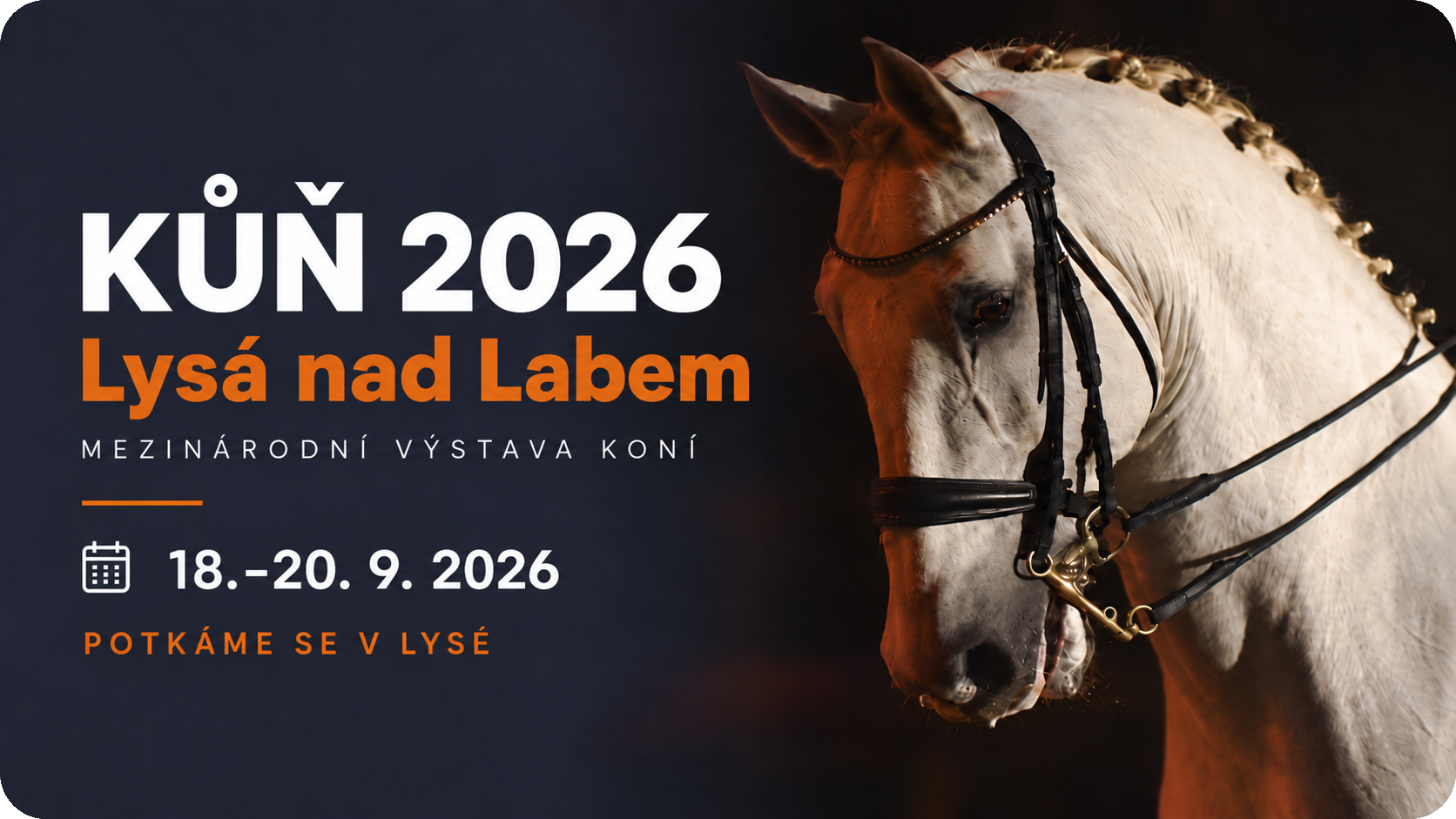 Výstava Kůň 2026 v Lysé nad Labem